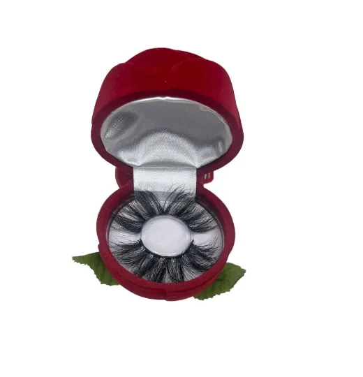 100% fluffy 3D 20mm mink Rose Lashes,Vegan free