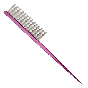 7" Parting Comb Fine Tooth Purple by Chris Christensen