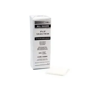 AMD Medicom Ritmed All Gauze Sponges, 12 Ply, Sterile, 4" x 4"