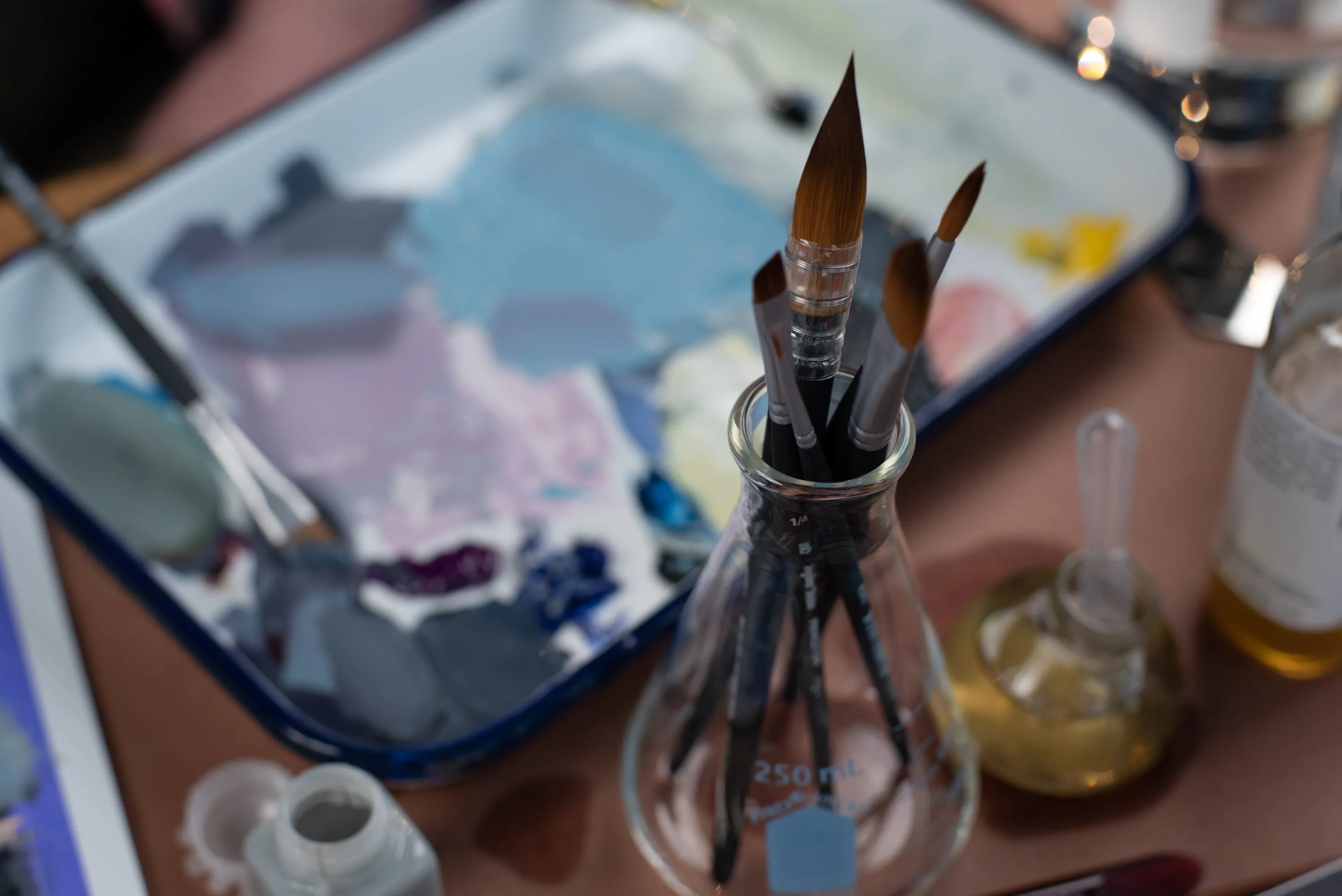 Aqua Elite Synthetic Sable Brushes