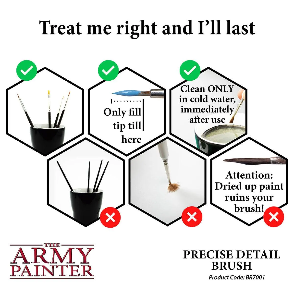 Army Painter: Brush: Hobby: Precise Detail