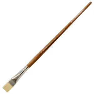 ARTdiscount Ivory Taklon Acrylic Brushes - Short Flat