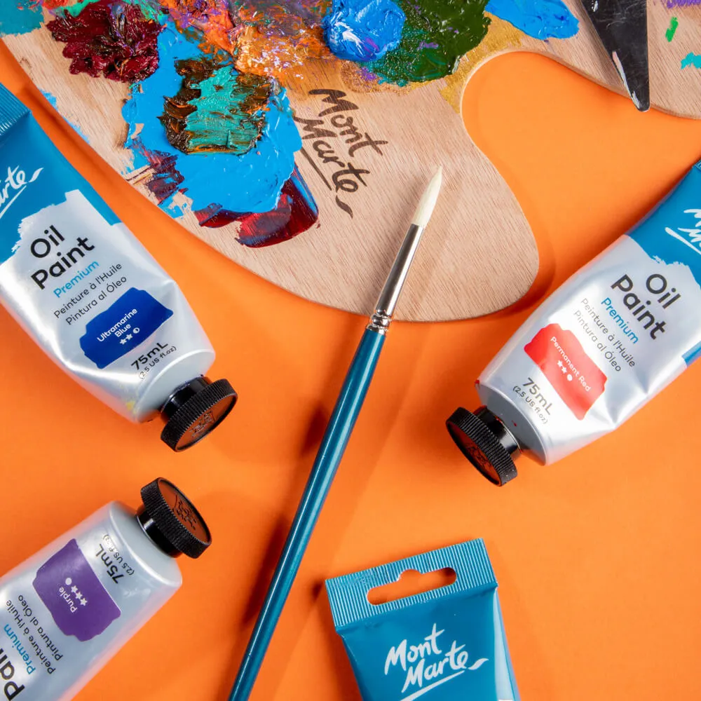 Artist Oil Brush Premium Chungking Round 6