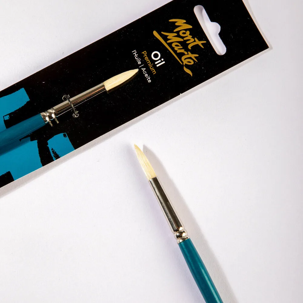 Artist Oil Brush Premium Chungking Round 6