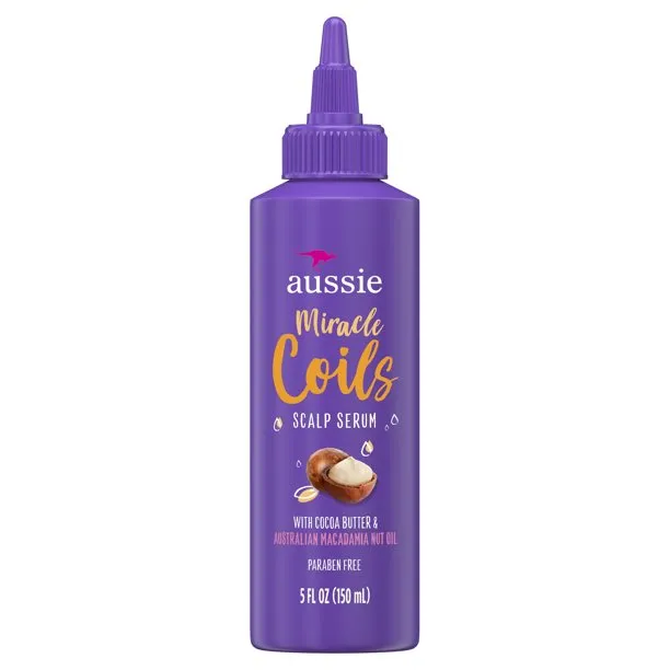 Aussie Miracle COILS Scalp Serum 5oz