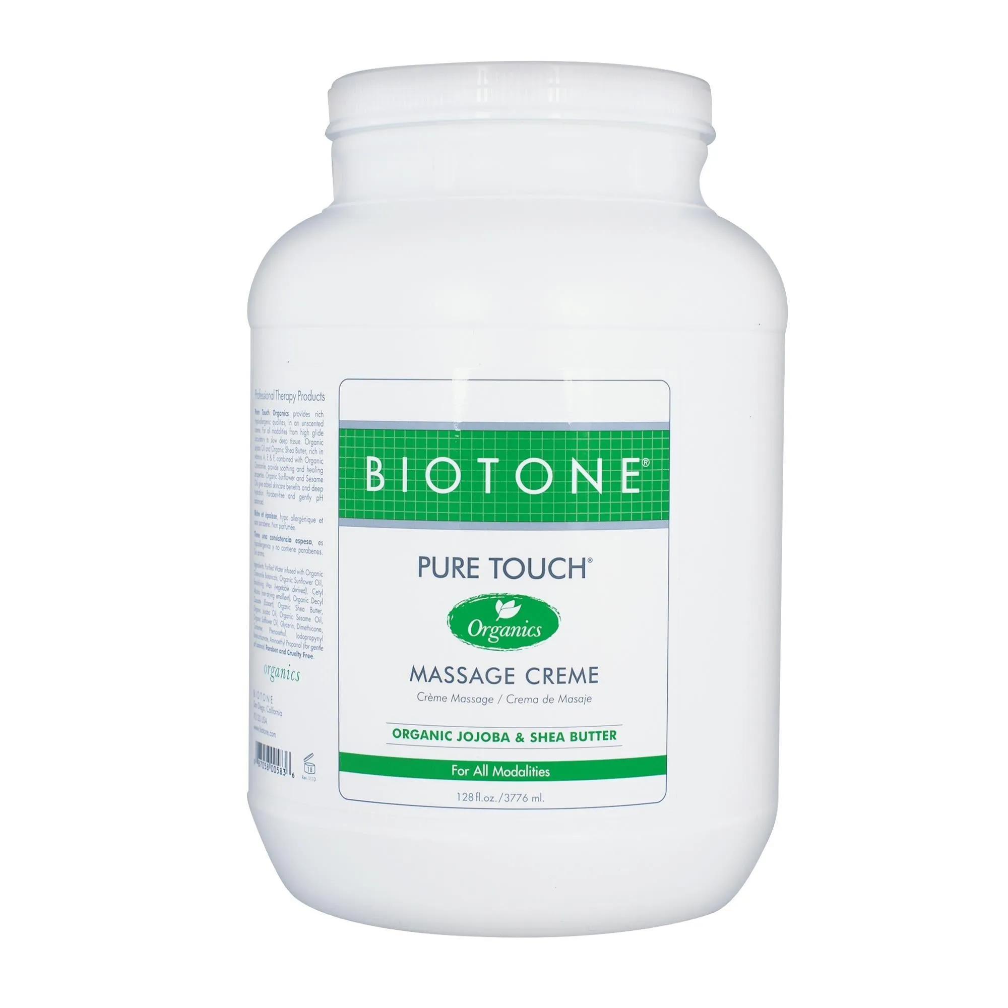 Biotone Pure Touch Organics Massage Crème