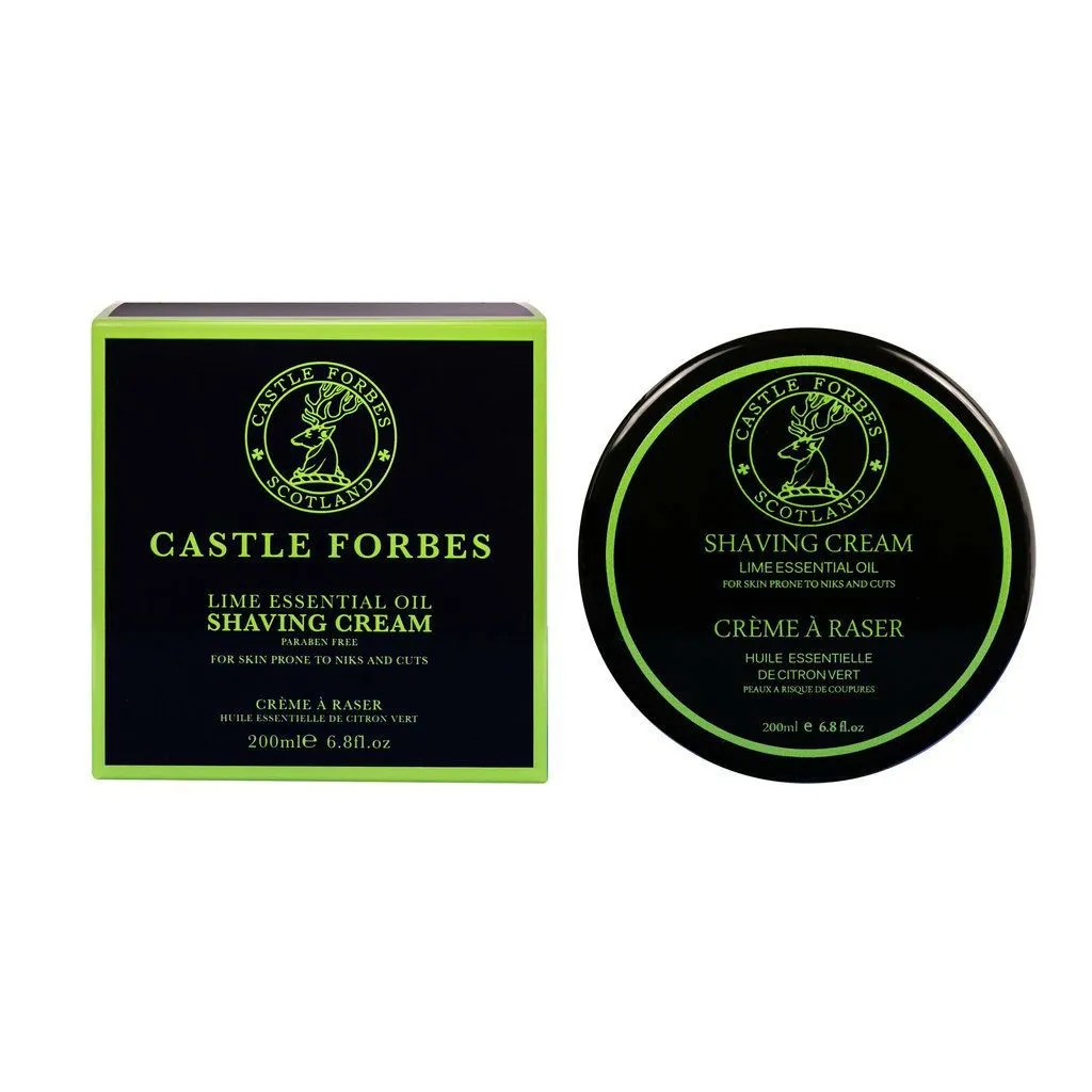 Castle Forbes Lime Oil Shaving Cream