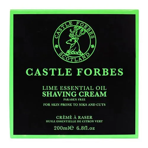 Castle Forbes Lime Oil Shaving Cream