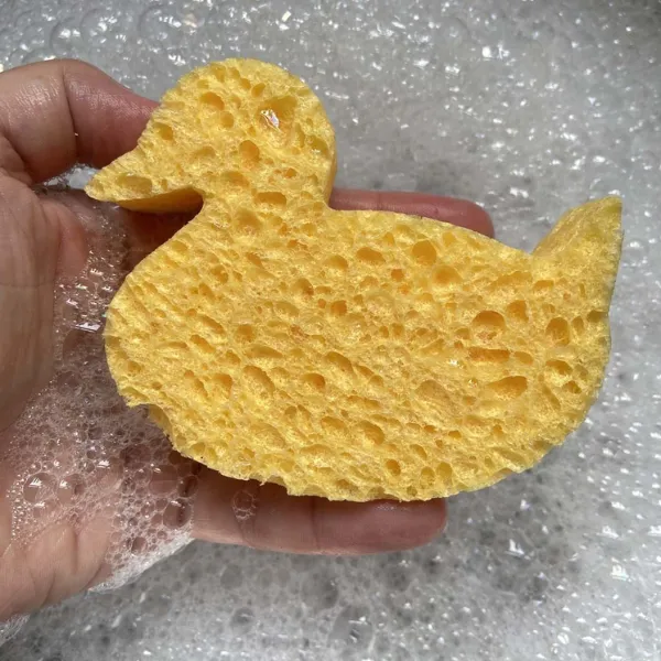 Cellulose duck sponge