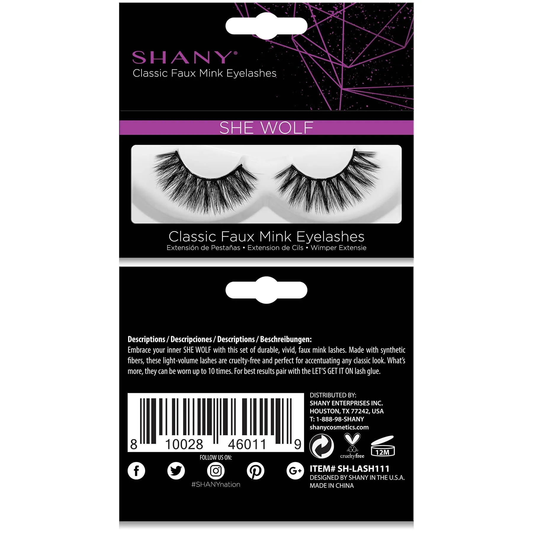 Classic Faux Mink 3D Eyelashes