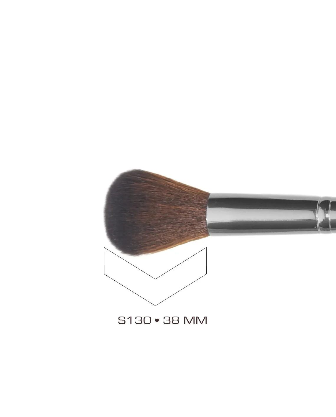 Cozzette Beauty S130 Rounded Blush Brush