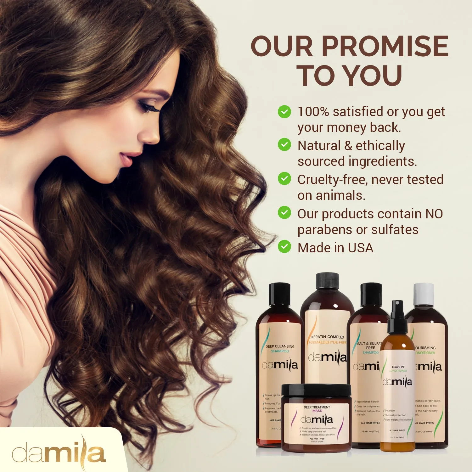 Damila Deep Cleansing Shampoo
