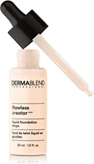 Dermablend Flawless Creator Multi-Use Liquid Foundation Makeup, Full Coverage Lightweight Buildable Foundation