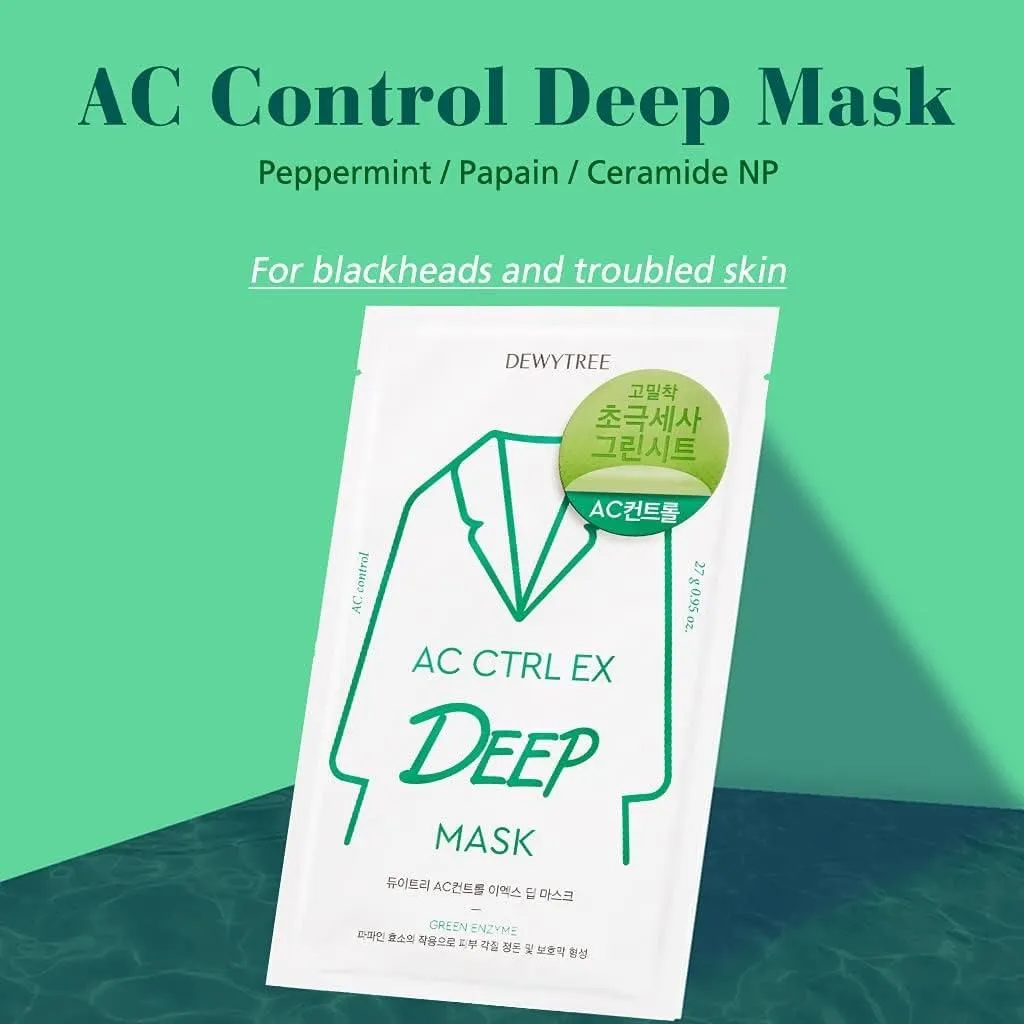 DEWYTREE AC Control EX Deep Mask Sheet 27g*10EA