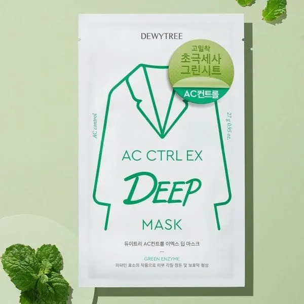 DEWYTREE AC Control EX Deep Mask Sheet 27g*10EA