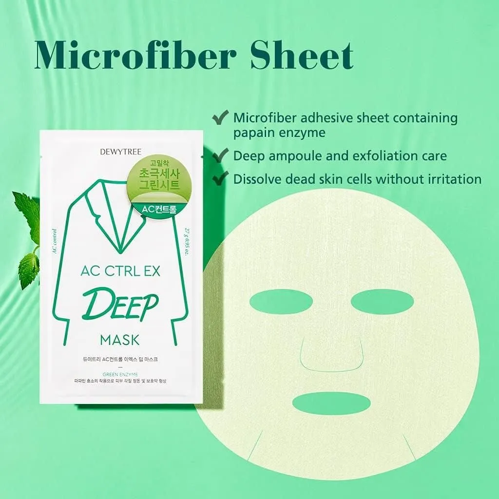DEWYTREE AC Control EX Deep Mask Sheet 27g*10EA