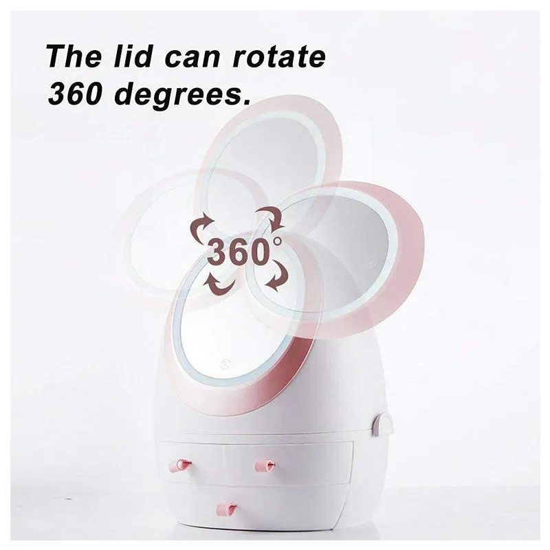 Egg Shape Makeup Organizer
