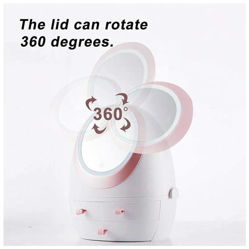 Egg Shape Makeup Organizer