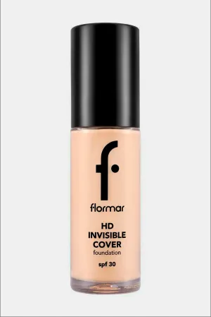 Flormar Np Invisible Cover Hd Foundation - 40 Light Ivory