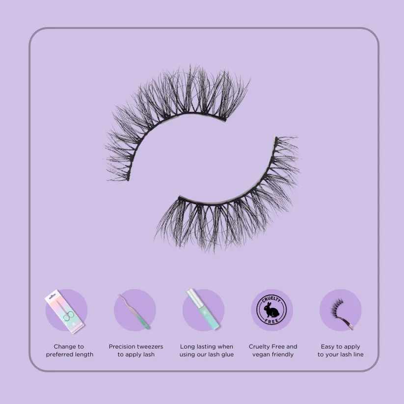 Fluffy 5D Wispy Lashes #Achieve