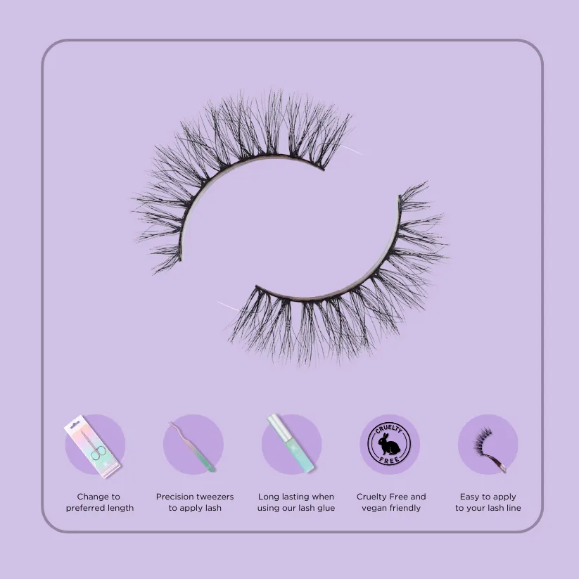 Fluffy 5D Wispy Lashes #Crave