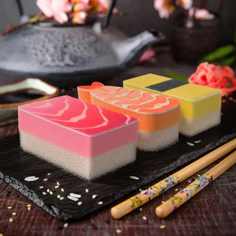 Fred Washabi Sushi Sponge 3-Pack
