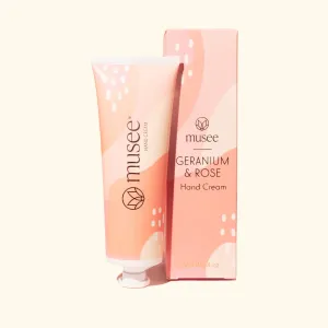 Geranium and Rose Hand Cream