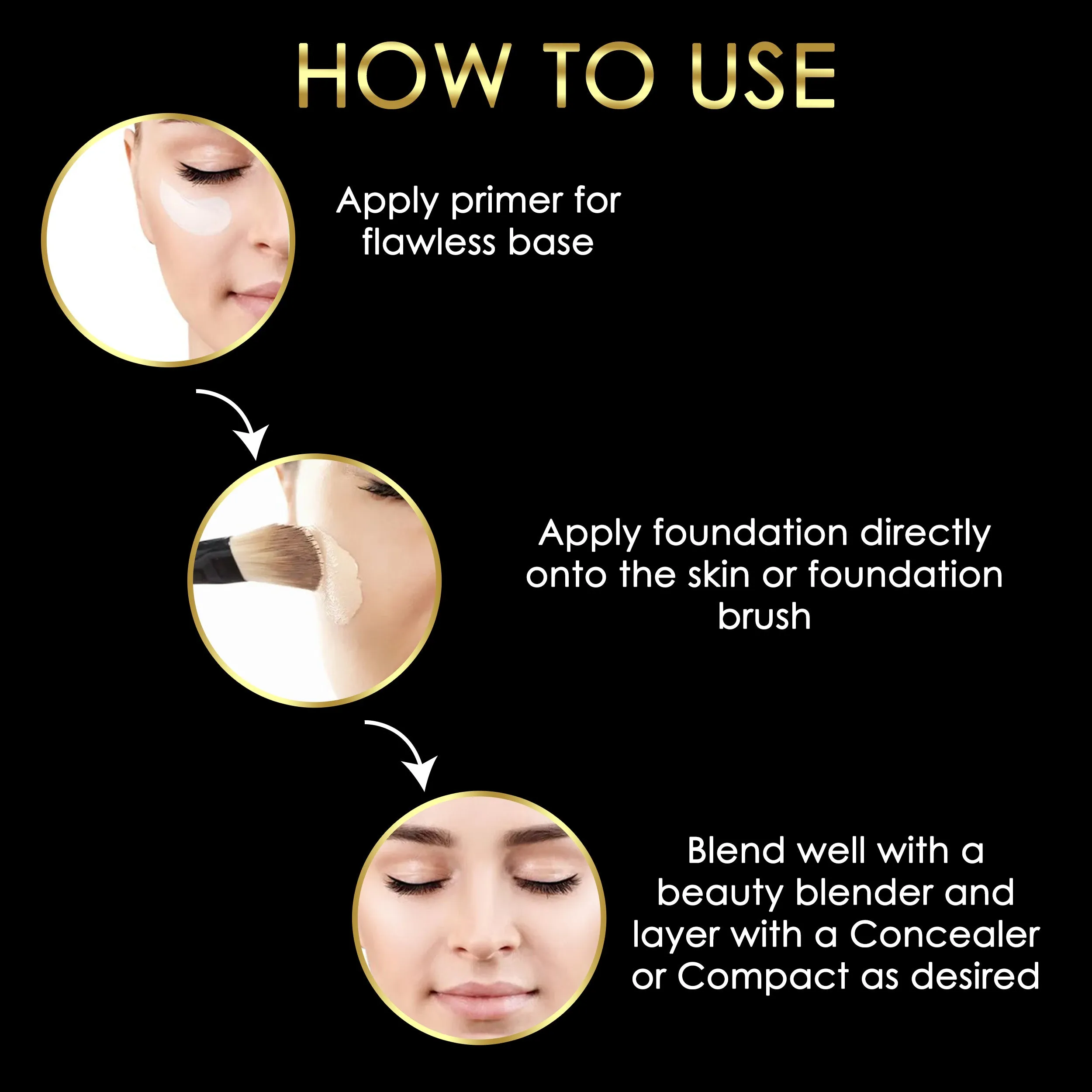 Good Vibes HydraGlow Liquid Foundation with Red Orange Extract - 125 Cool Ivory | 8  Hours Hydration | Natural to Buildable Coverage | Lightweight Comfort | Silky Smooth Finish (30ml)