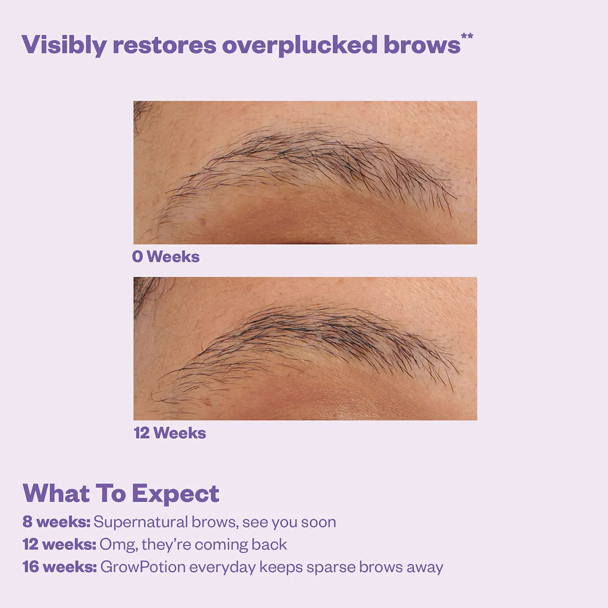 GrowPotion Fluffy Lash and Brow Boosting Serum