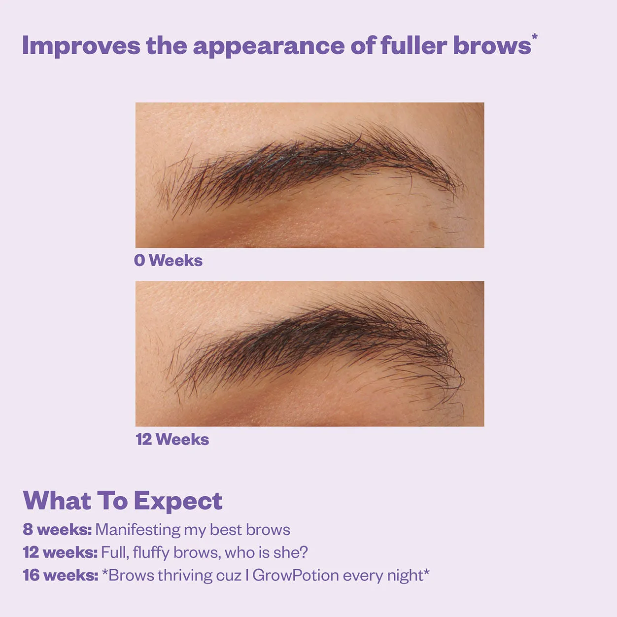 GrowPotion Fluffy Lash and Brow Boosting Serum