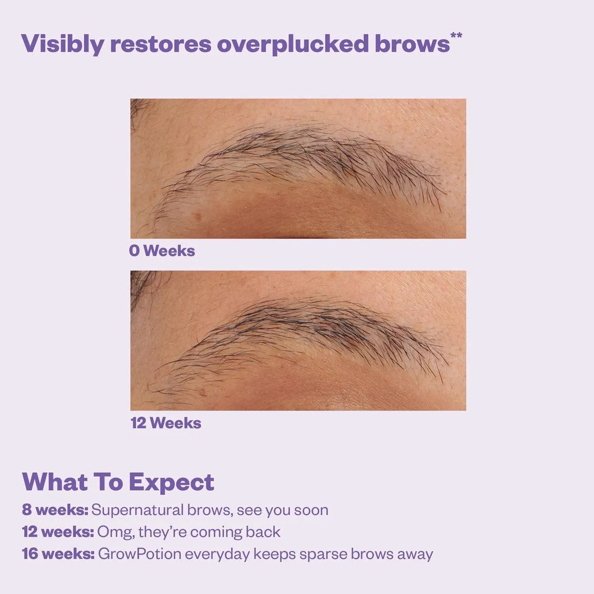 Growpotion - Fluffy Lash   Brow Boosting Serum
