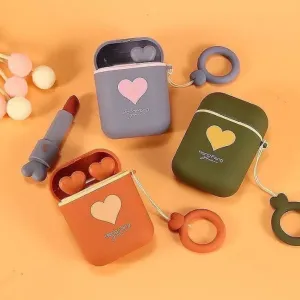 Heng Fang Airpods Lipsticks, 2 Colors Long Lasting Lipsticks, Cute Waterproof Matte Lipsticks