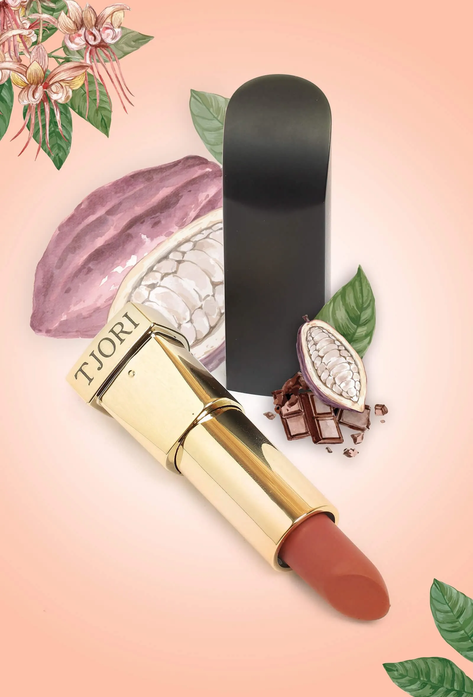 Khajoori Rust Brown Cocoa Lipstick