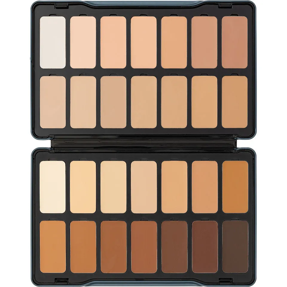 Kryolan Digital Complexion Cream Foundation Palette 28 Pan Digital 1