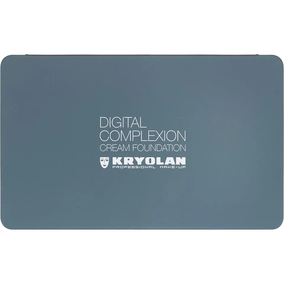 Kryolan Digital Complexion Cream Foundation Palette 28 Pan Digital 1