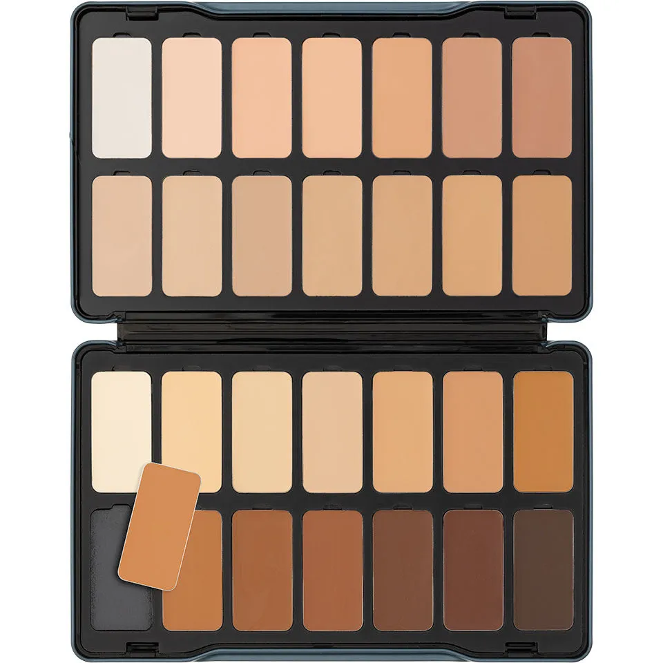 Kryolan Digital Complexion Cream Foundation Palette 28 Pan Digital 1