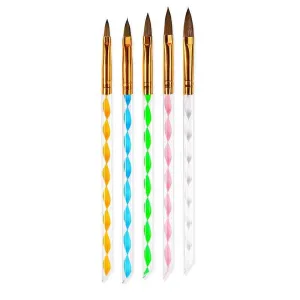 Kulis - Acrylic Brush - Pack of 5 Pcs