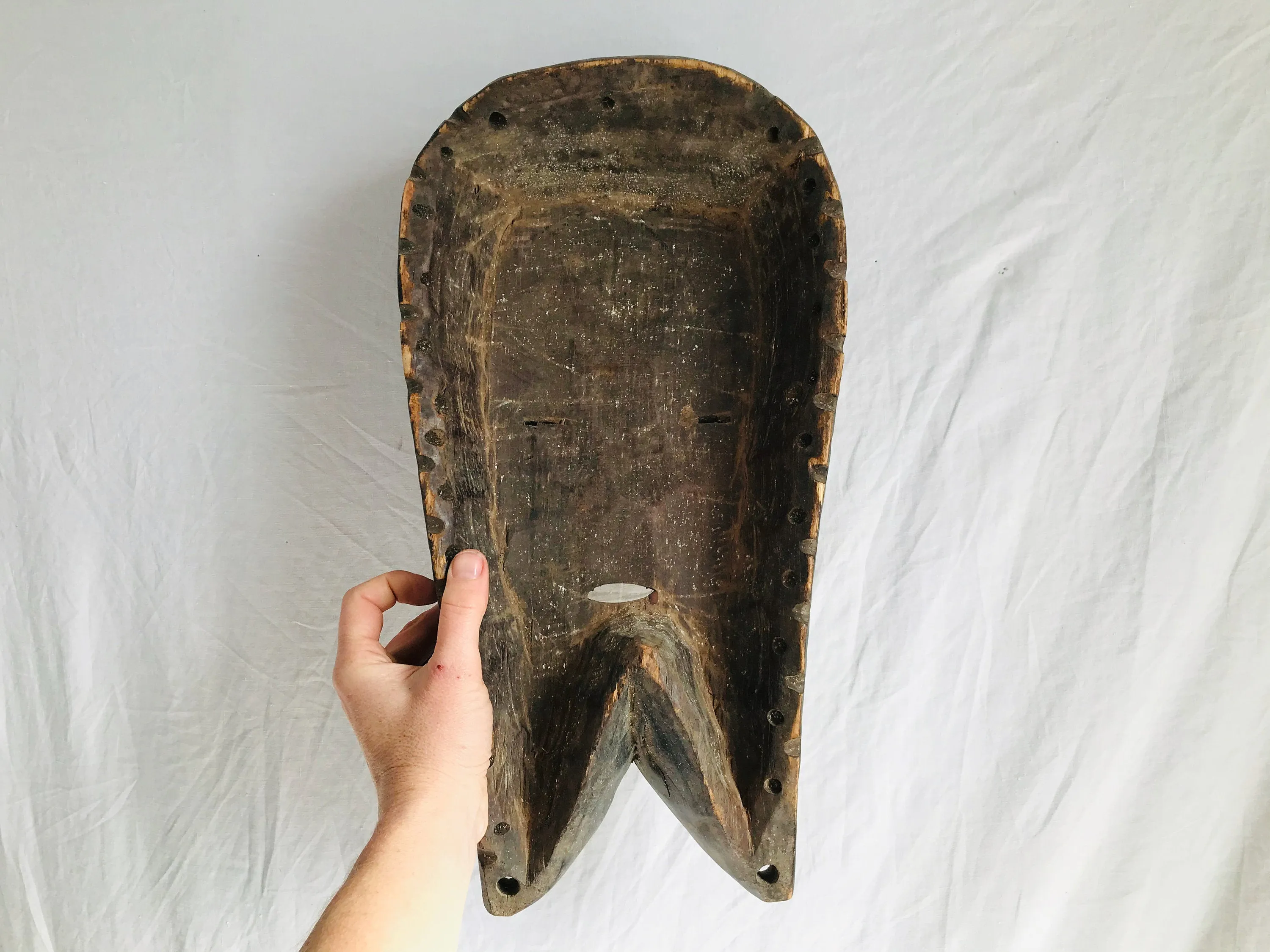 Kwele Mask. Gabon Africa . African Mask. 19th Century