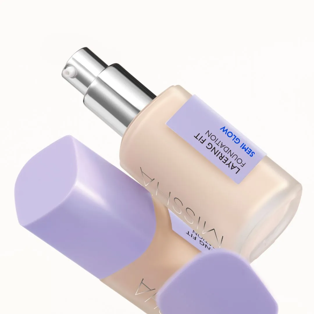 Layering Fit Foundation Semi Glow (3 Colours)