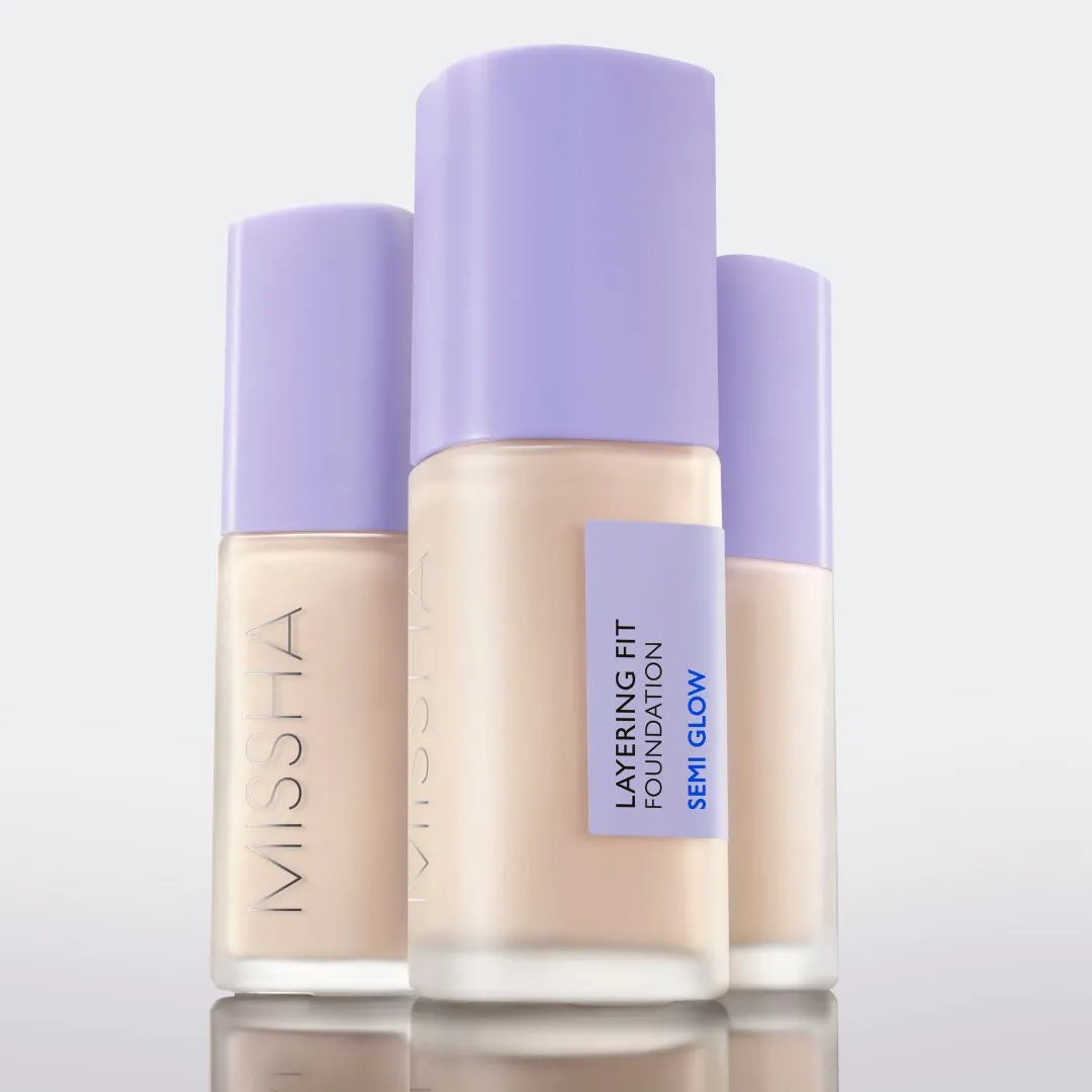Layering Fit Foundation Semi Glow (3 Colours)