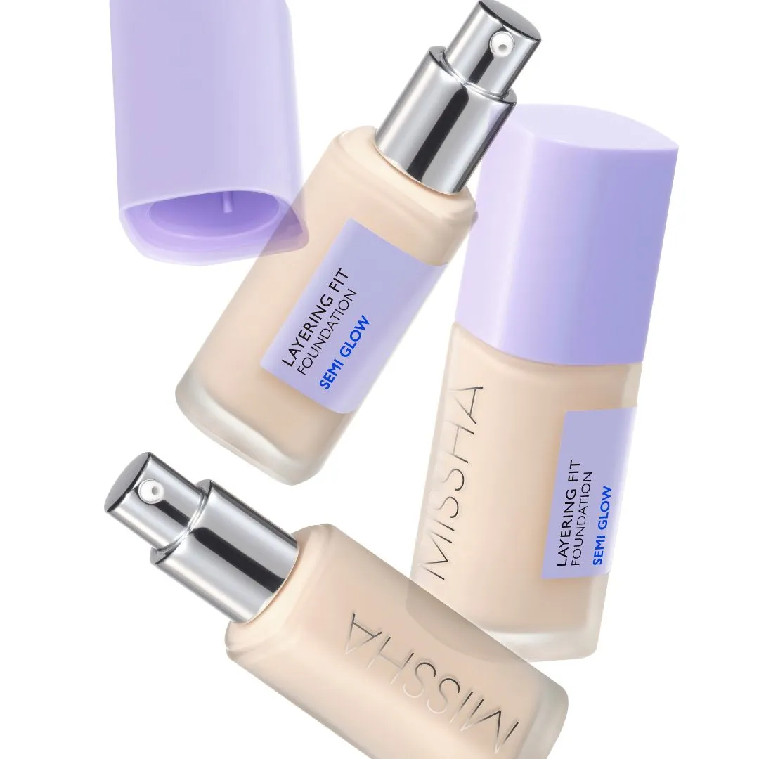 Layering Fit Foundation Semi Glow (3 Colours)