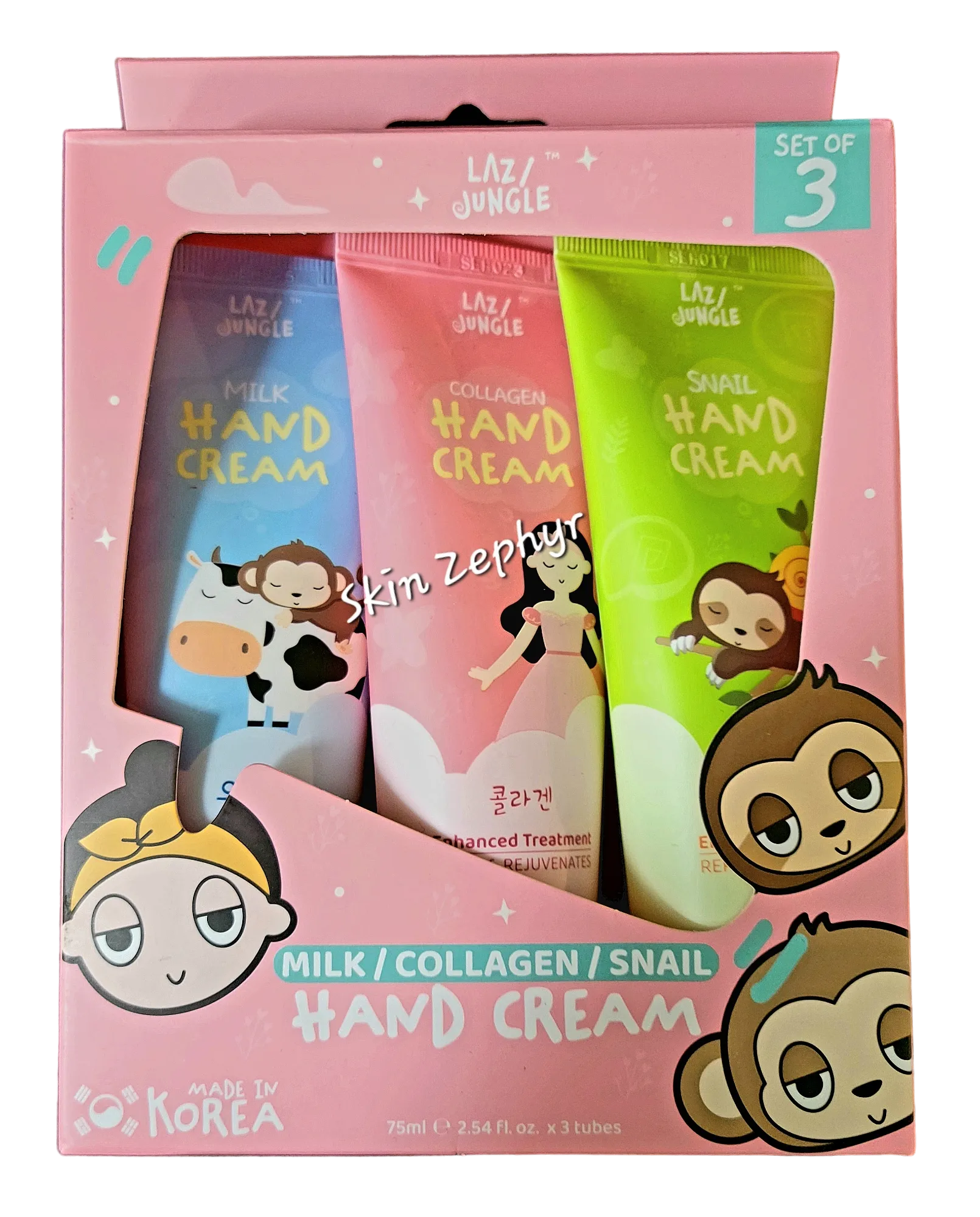 Lazy Jungle Hand Cream Trio