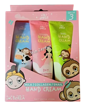 Lazy Jungle Hand Cream Trio
