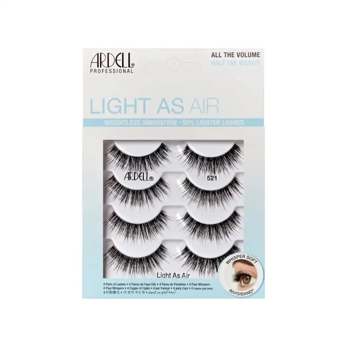 Light As Air False Eyelashes #521