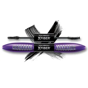 L'Oreal Paris Voluminous X Fiber Washable Mascara, 215 Blackest Black