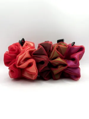 Matte Red Organza