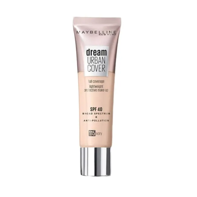 Maybelline Dream Urban Cover Full Coverage Foundation - Ivory 115