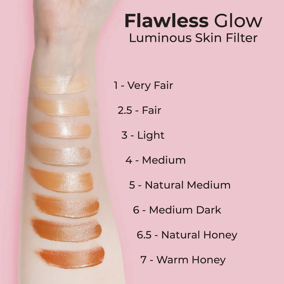 MCOBEAUTY Flawless Glow Luminous Skin Filter - Natural Medium 5