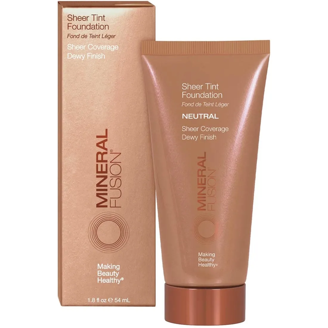 Mineral Fusion Sheer Tint Foundation, 60ml, Clearance 35% Off, Final Sale