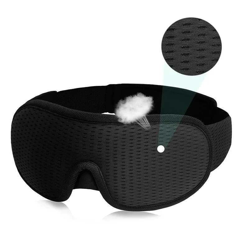 Máscara de Dormir Premium Blackout 3D